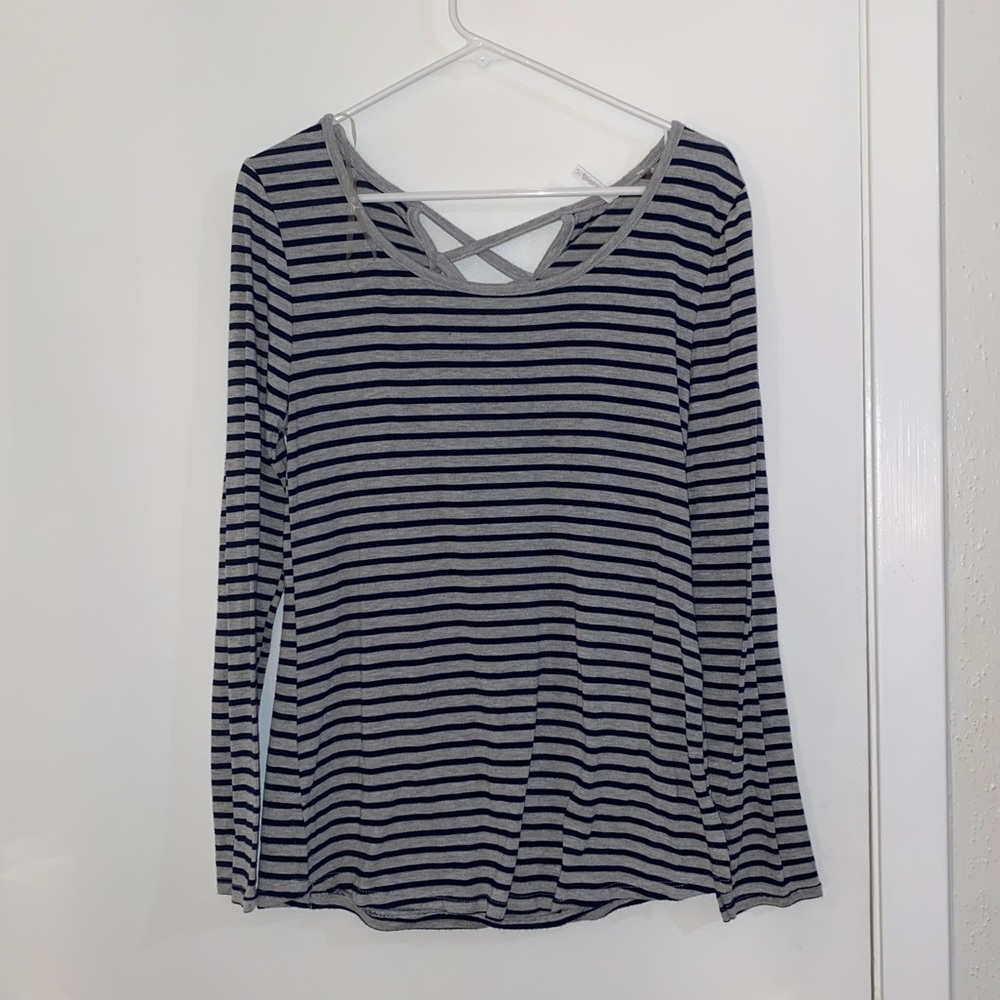Striped long sleeve